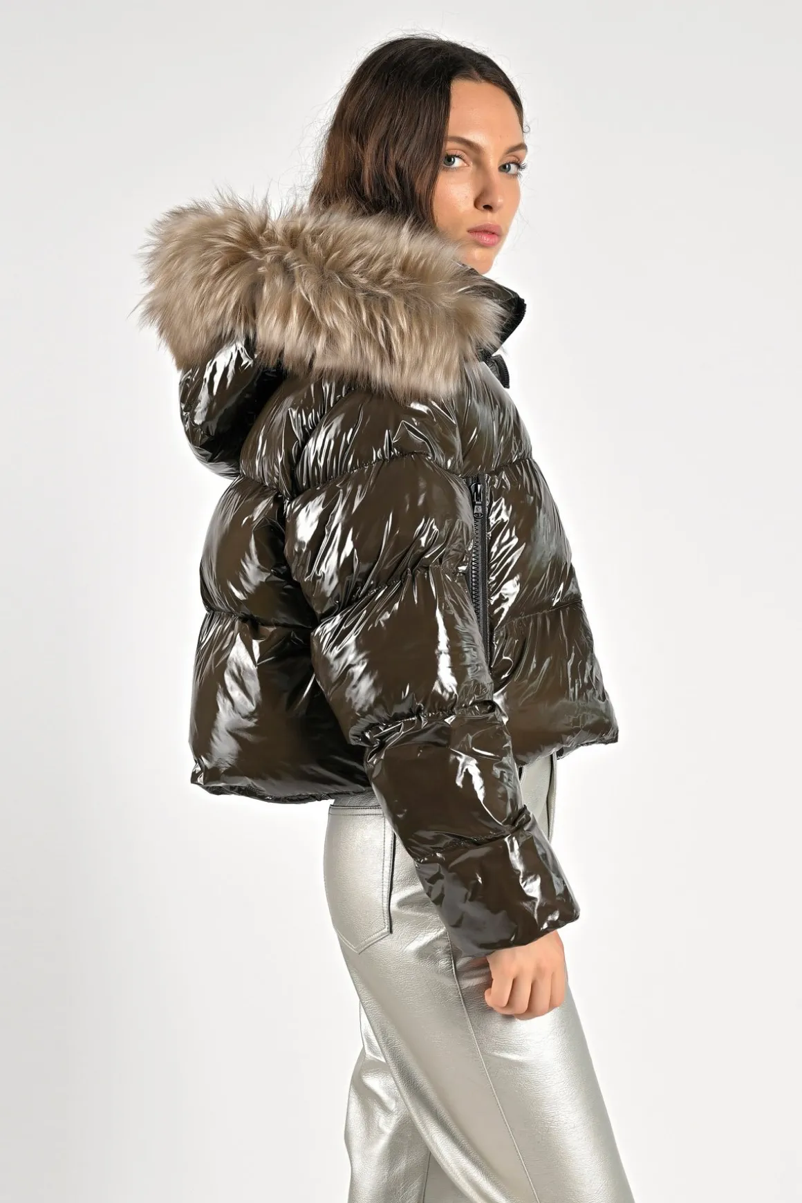 Capsule Collection | Giacche Corte^Canadian Classics Glenora Glossy Fur Glbkol