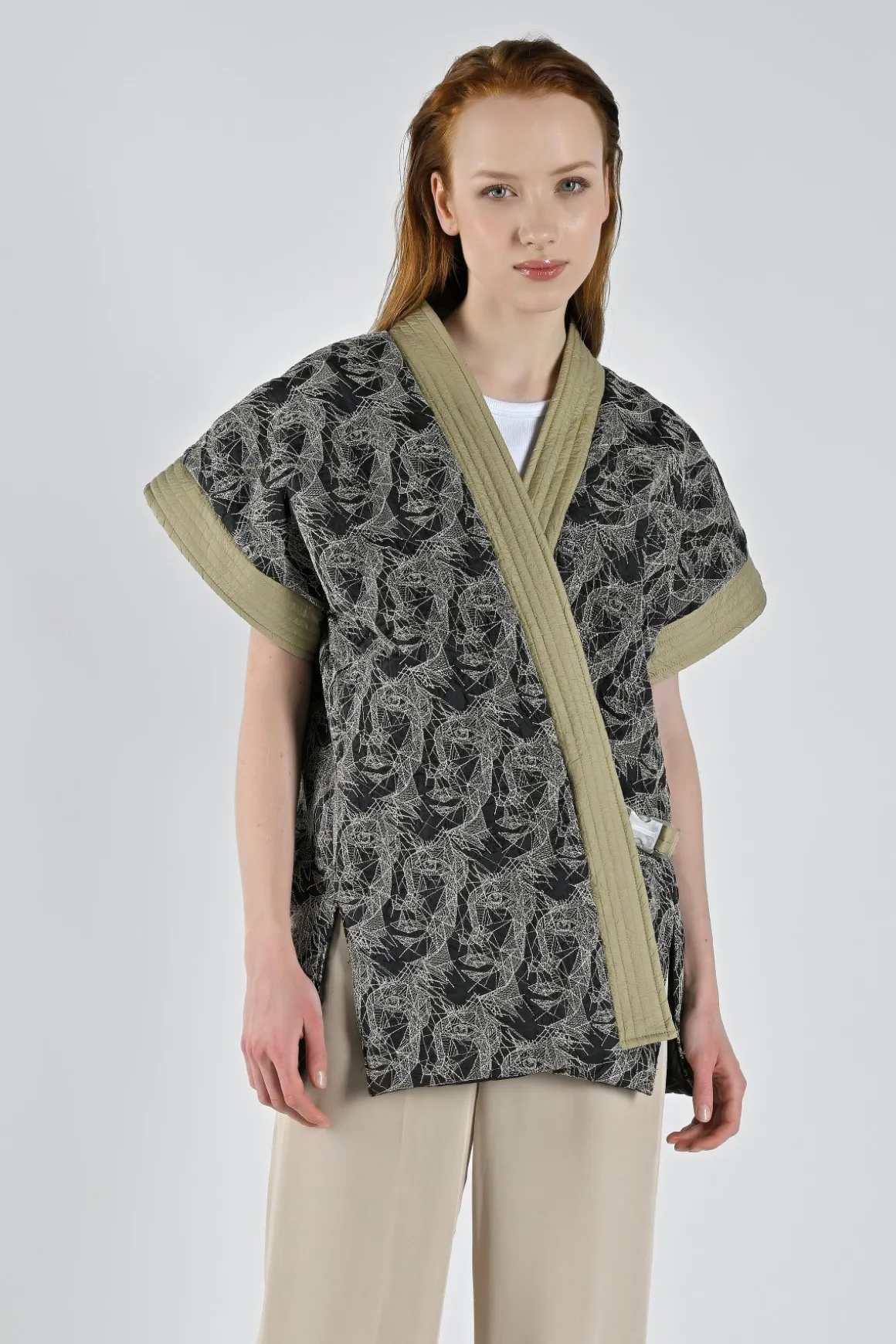 Capsule^Canadian Classics Kimono Zoe Long Black