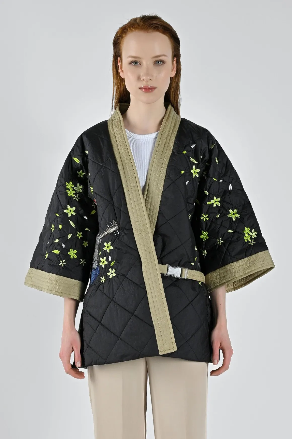 Capsule^Canadian Classics Kimono Zoe Long Black