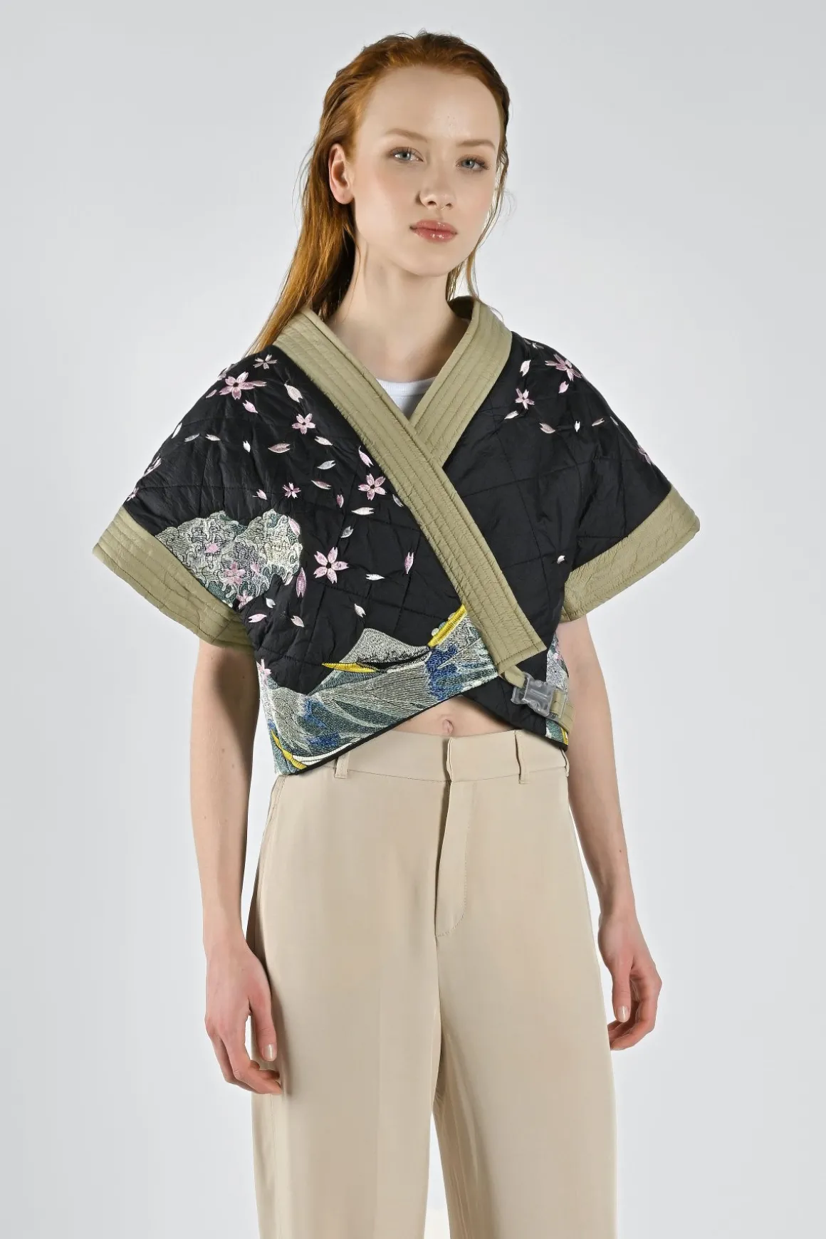 Capsule^Canadian Classics Kimono Zoe Manica Corta