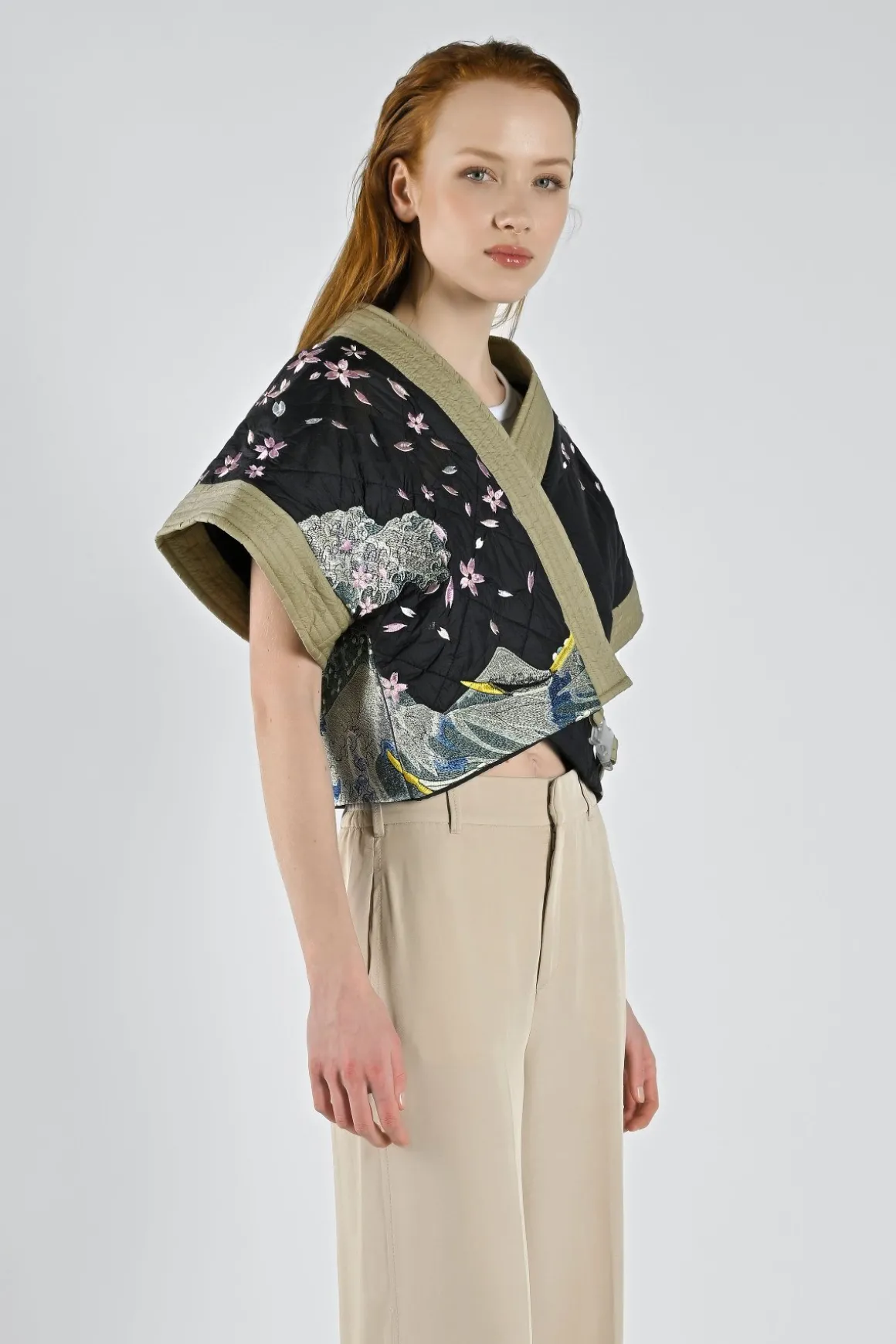 Capsule^Canadian Classics Kimono Zoe Manica Corta