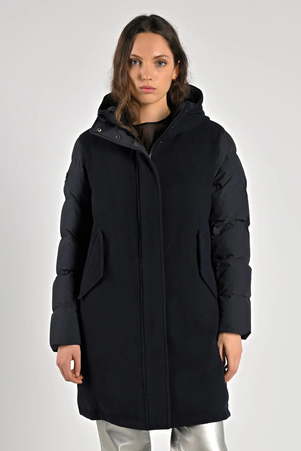 Lana | Giacche E Piumini Lunghi^Canadian Classics Sheraton Coat Blu