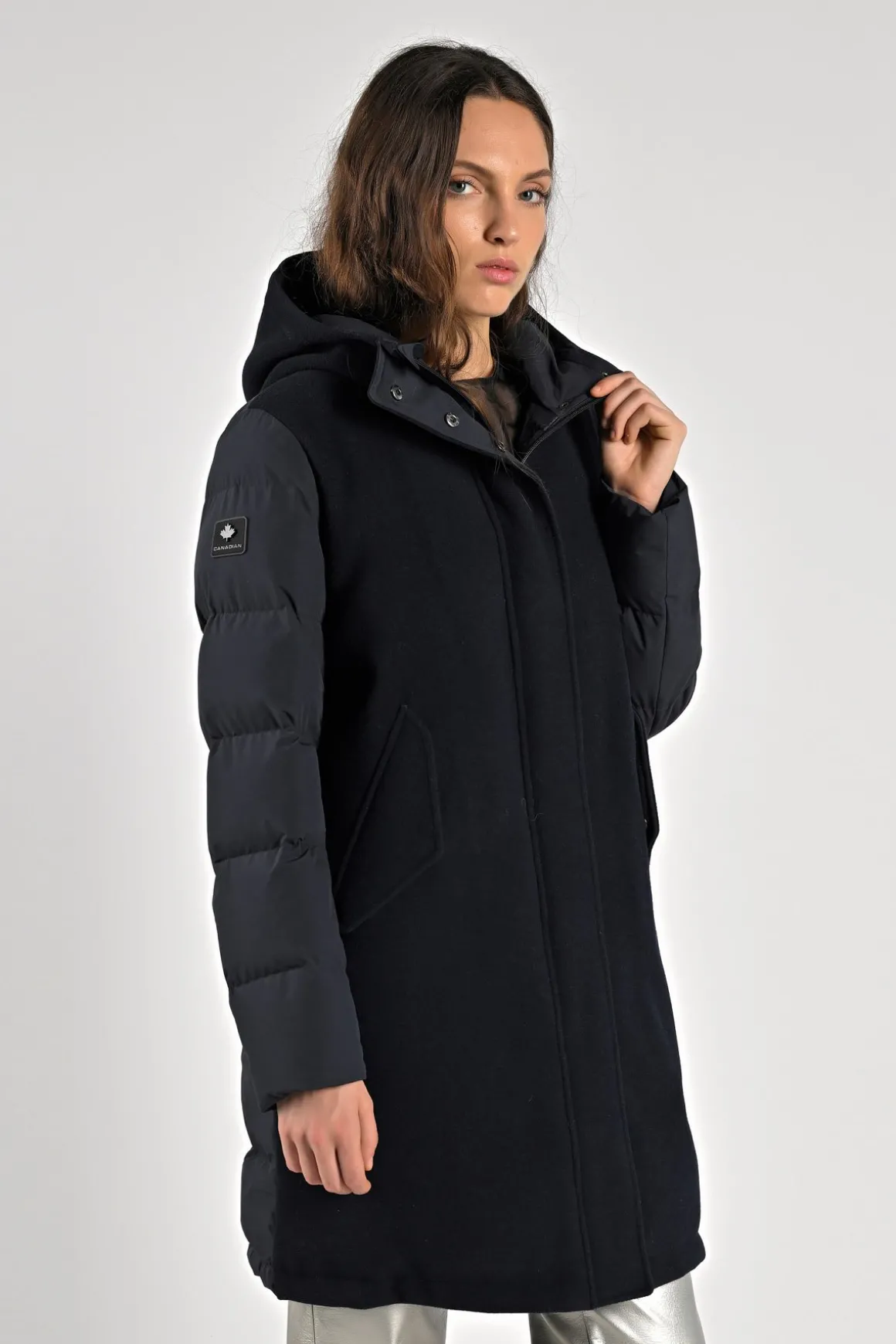 Lana | Giacche E Piumini Lunghi^Canadian Classics Sheraton Coat Blu